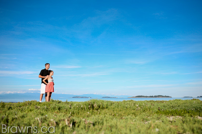 parksville engagement photos