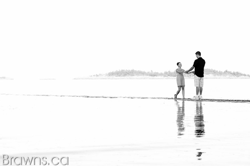 parksville engagement photos