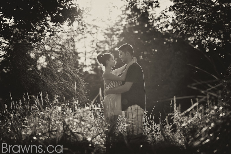 parksville engagement photos