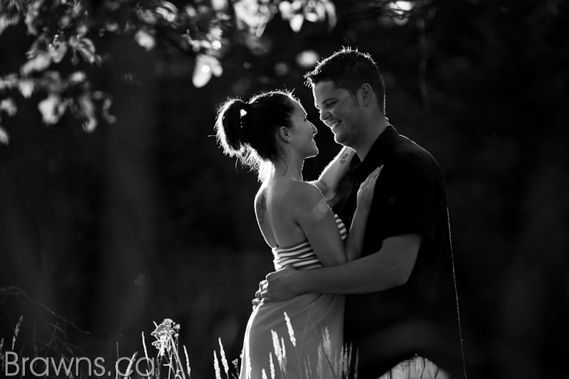 parksville engagement photos