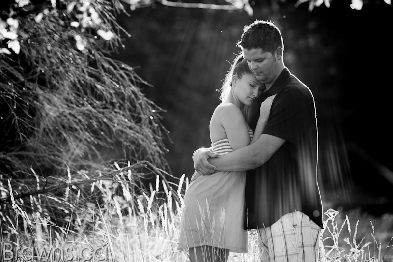 parksville engagement photos