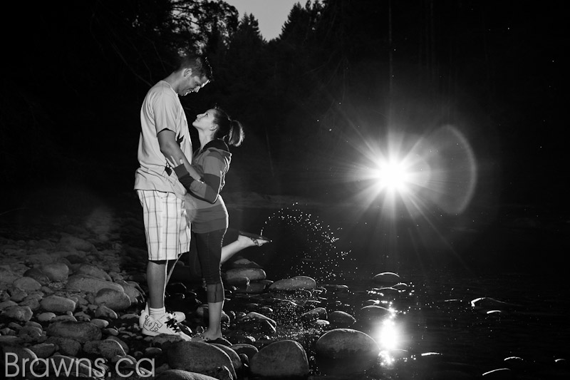 parksville engagement photos